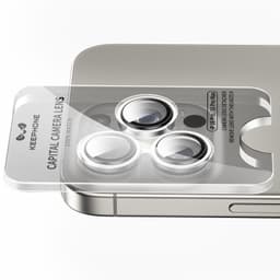 KEEPHONE CAPITAL HD Glass AR Ultra Clear Camera Lens Protector for iPhone 16 Pro / 16 Pro Max — photo 4