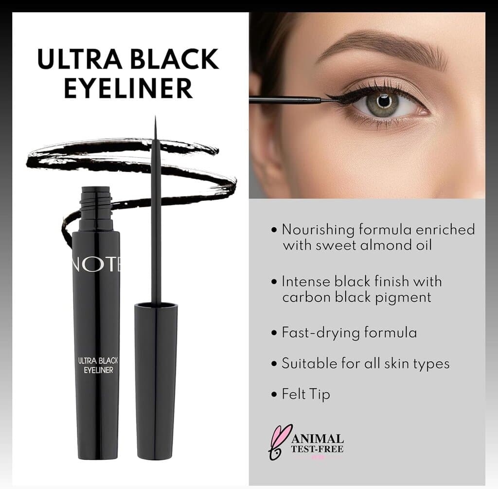 NOTE Ultra Black Eyeliner 2