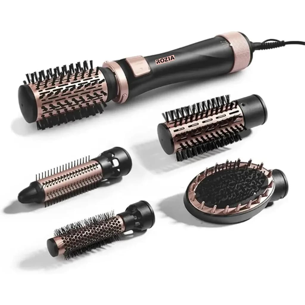 Rozia 5-in-1 Rotating Hair Styler 1