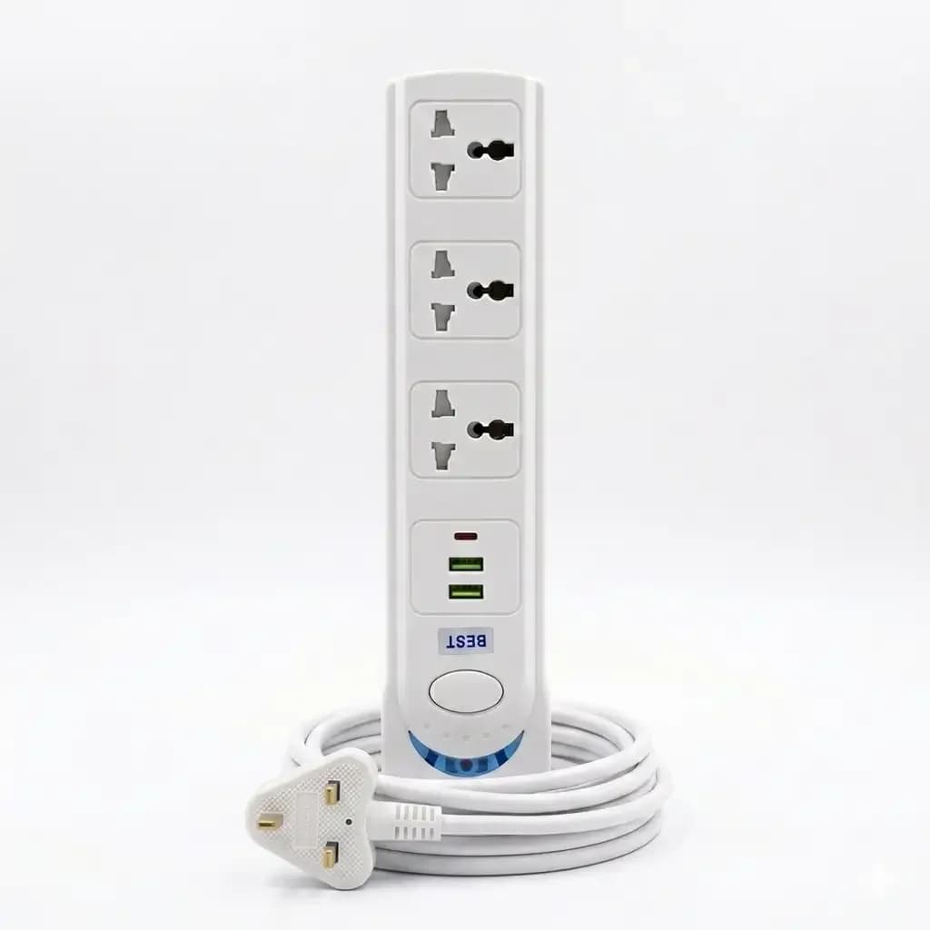 Best Smart Multi-Port Power Strip with USB Charging 1