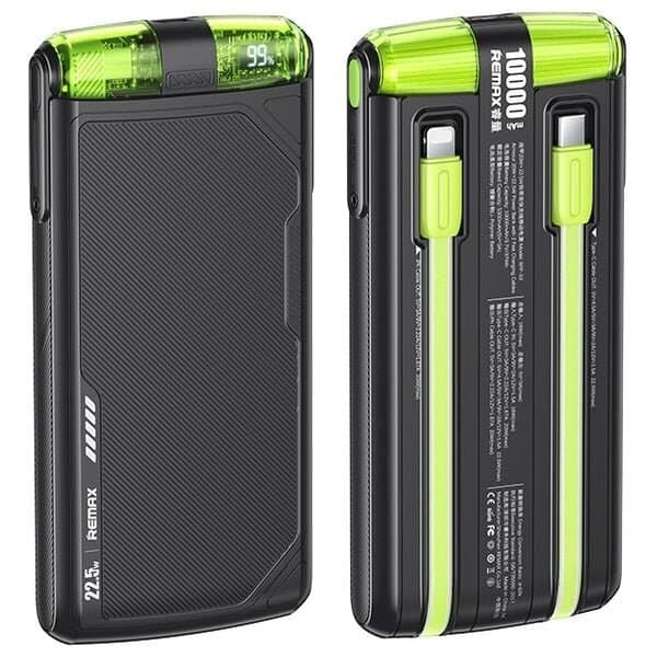 Remax RPP-53 Armour - 10000mAh - Power Bank - Black 1