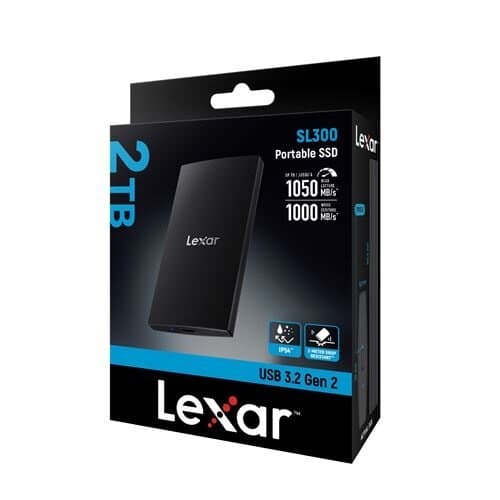 Lexar 2TB SL300 USB 3.2 Gen 2 Type-C Portable SSD 1