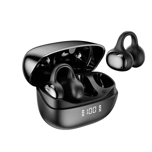 WiWU Ai302 Multilingual Real-time Translation Open-Ear Wireless Earbuds Black 3