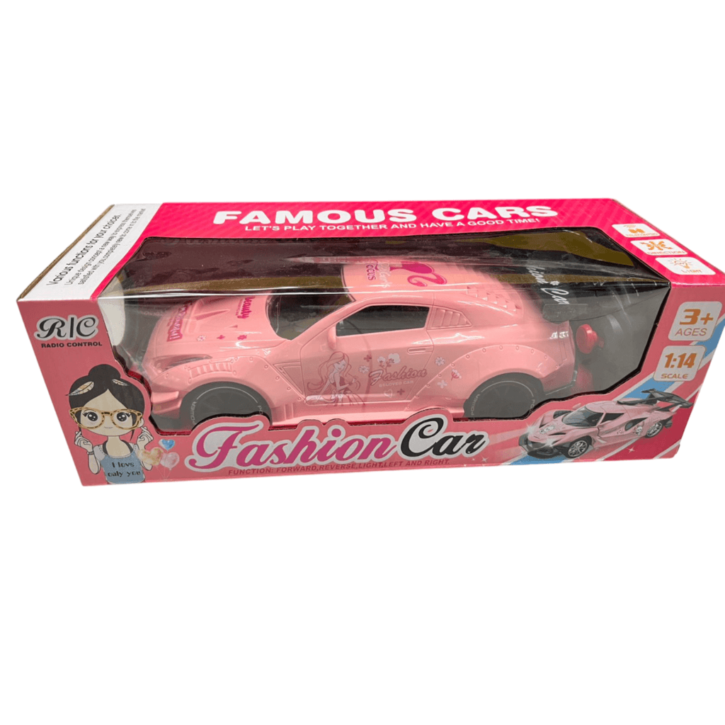 Fashion pink car scale 1:14 1