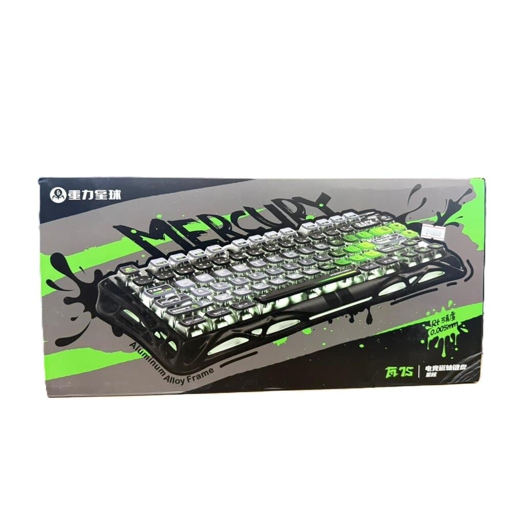 GRAVASTAR Keyboard V75 PC – Black 1