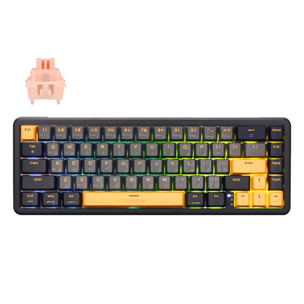GAMEON VOLT Series GOMGK68-RS 60% RGB Magnetic Mechanical Wired Gaming Keyboard 5