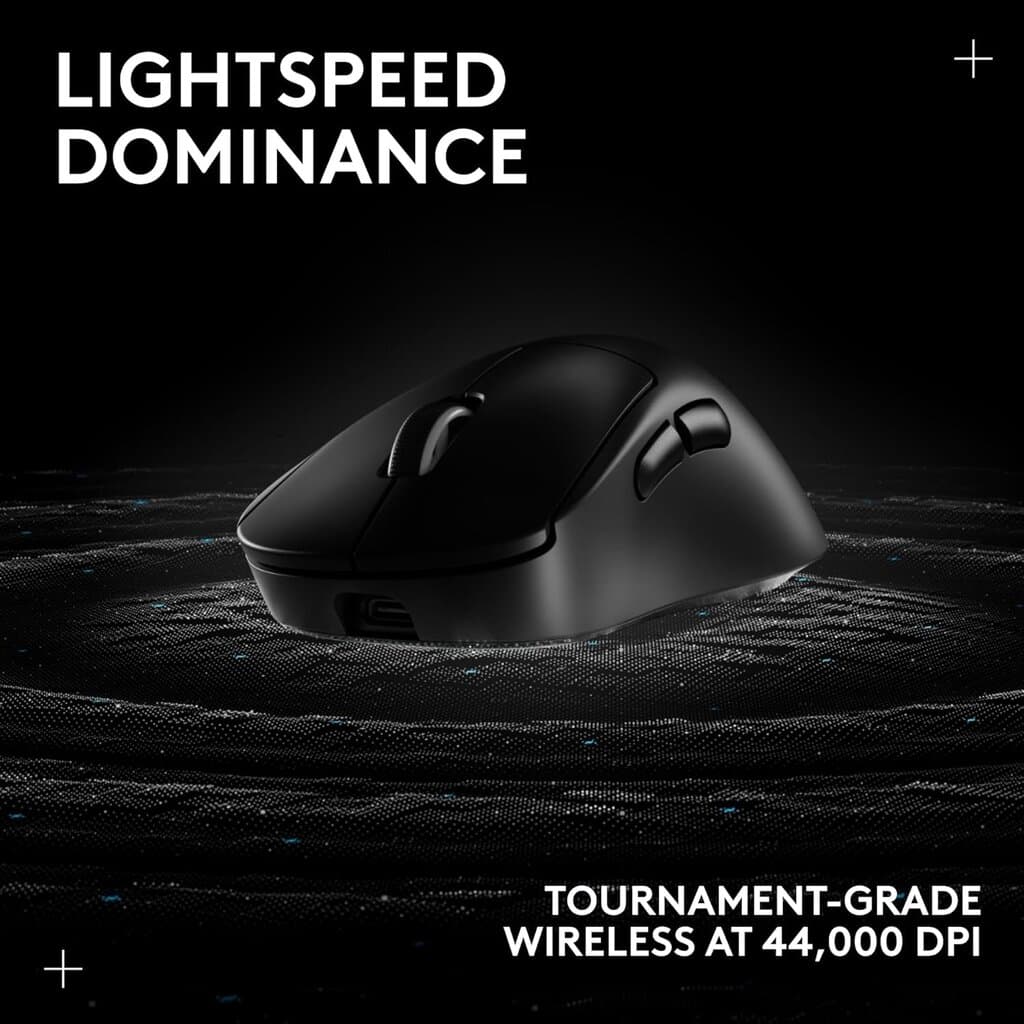 Logitech G PRO X Superlight 2 DEX Wireless Gaming Mouse Black 4