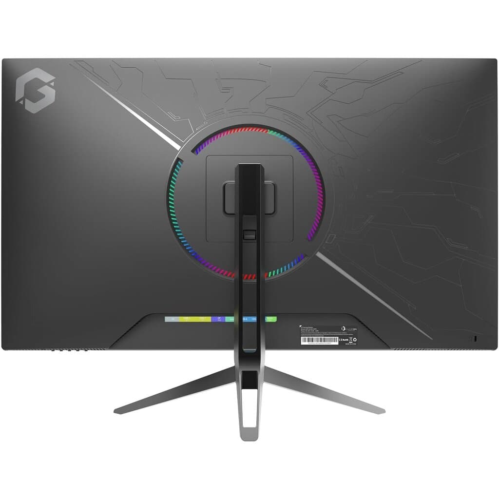 GAMEON GOP32UHD144IPS Premium Series, Black Gaming Monitor 32 inch, 3840x2160p 4K UHD Fast IPS Panel, 144Hz, 0.5ms, HDMI 2.1 Supports HDR, PS5 2