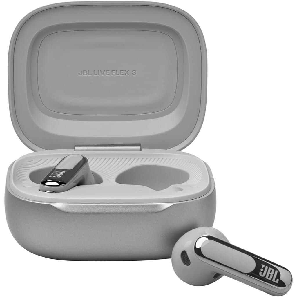 JBL Live Flex 3 Silver 5