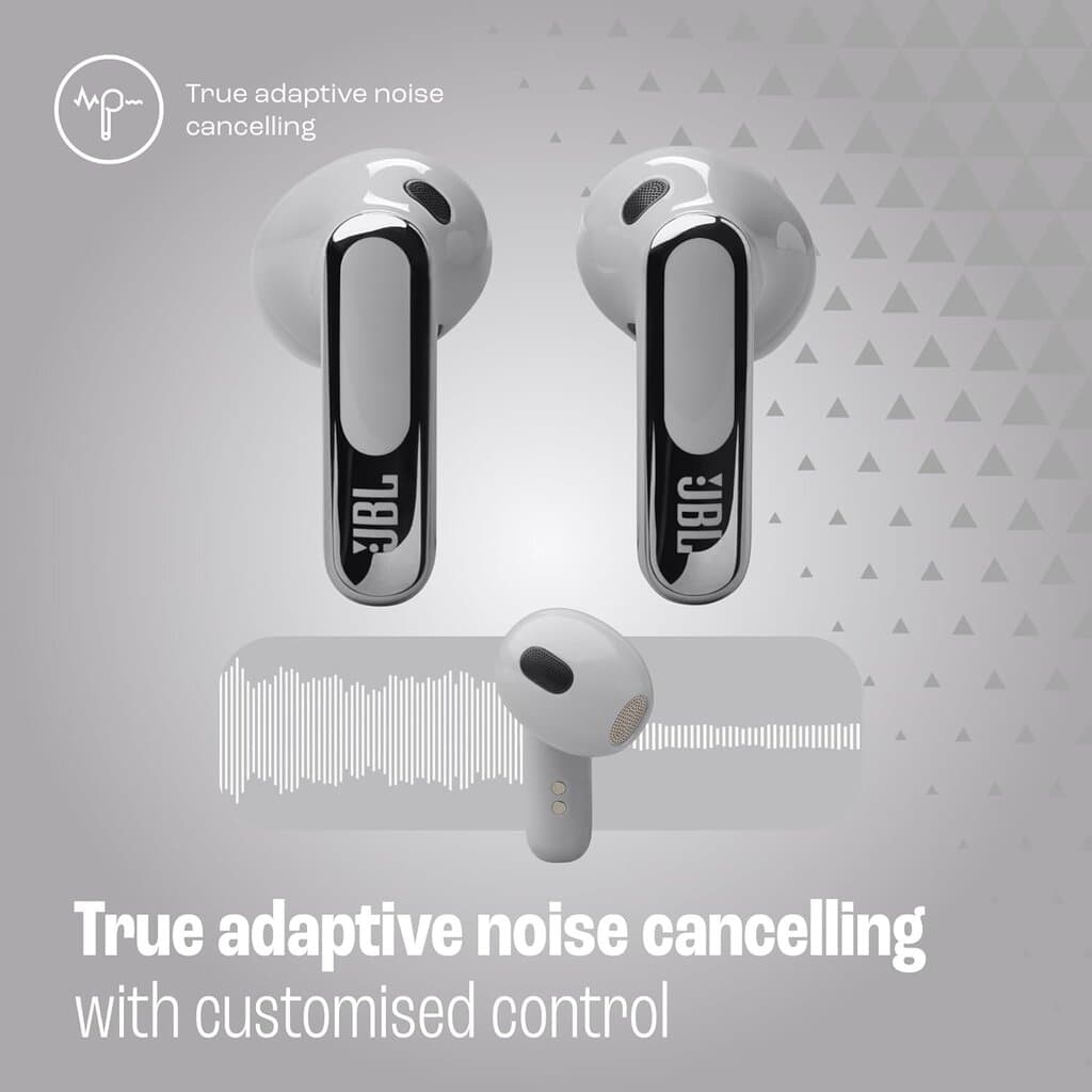 JBL Live Flex 3 Silver 3