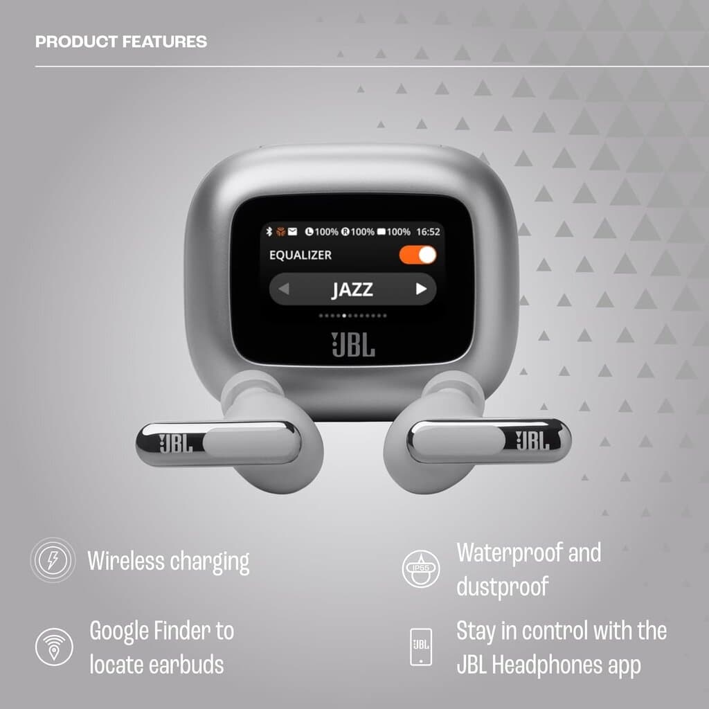 JBL Live Beam 3 Silver 2