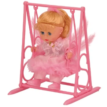 Beautiful Angel Pink Doll – Cute Decorative Collectible Toy 1