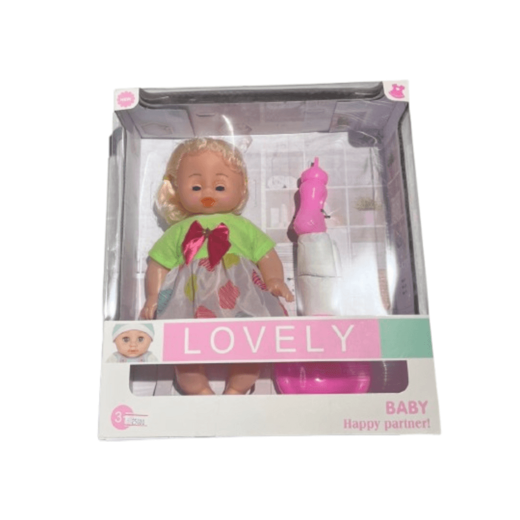 Baby Doll Combo with Milk Bottle 1