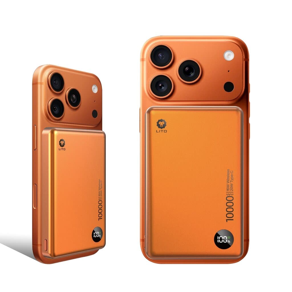 Powerbank LITO LP08 orange 10k mAh 4