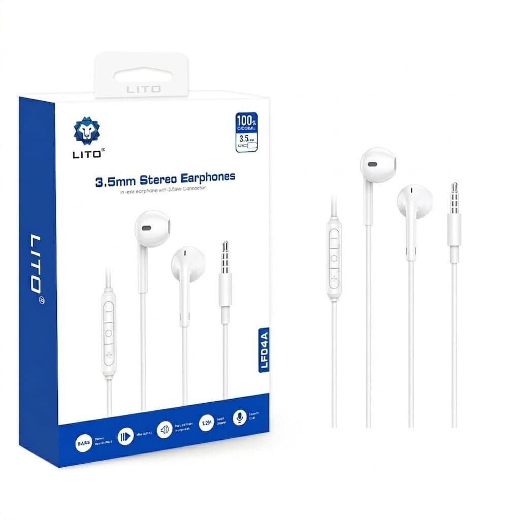 LITO LF01A In-Ear Wired Earphones  (AUX) 1