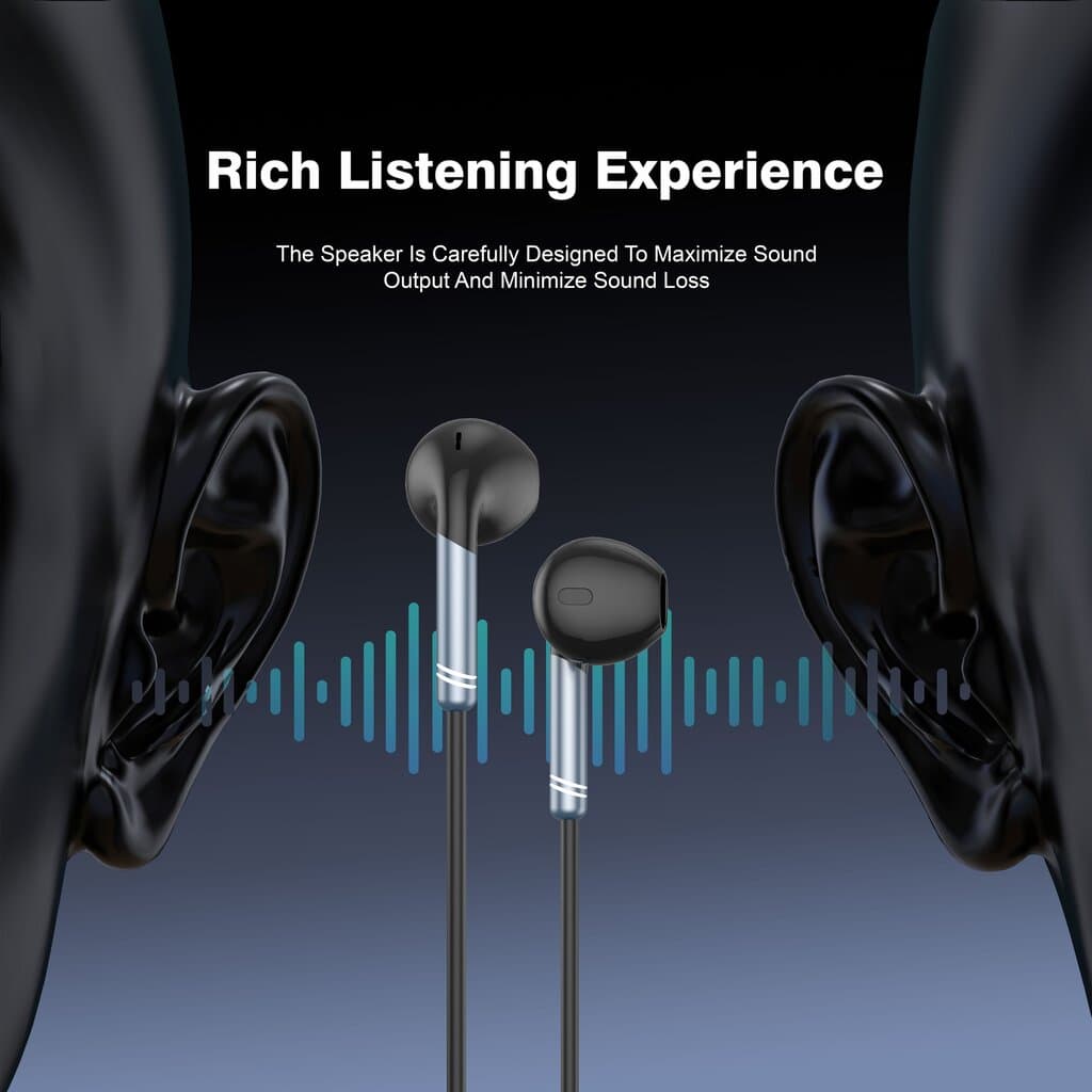 LITO LF04A In-Ear Wired Earphones (AUX - Connector) 4