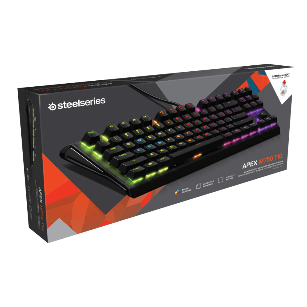 SteelSeries Apex M750 TKL Mechanical Gaming Keyboard (Open Box) 2