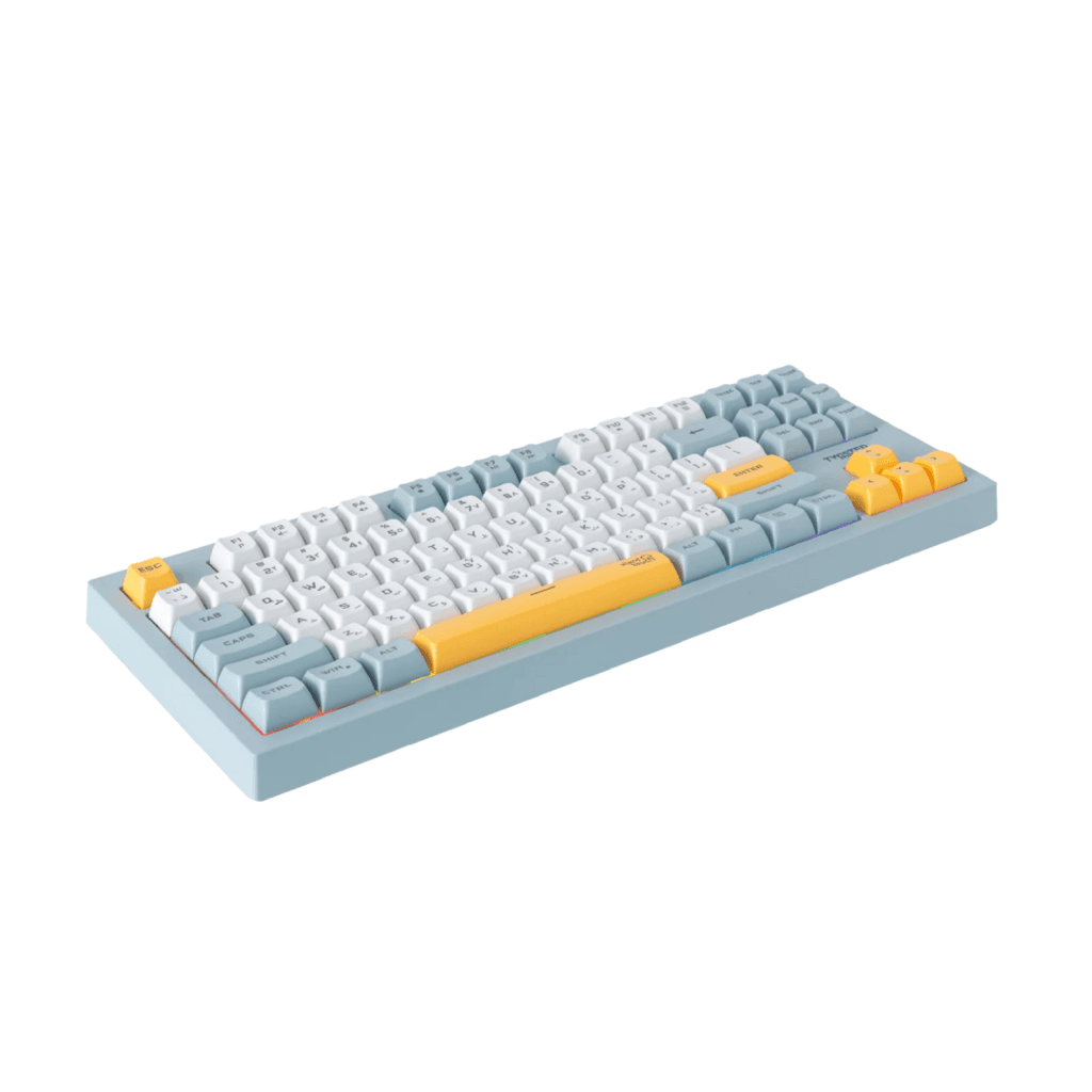 Twisted Minds TM-MK75-W Spectrum Series Wired English/Arabic Keyboard (80% Compact) 4