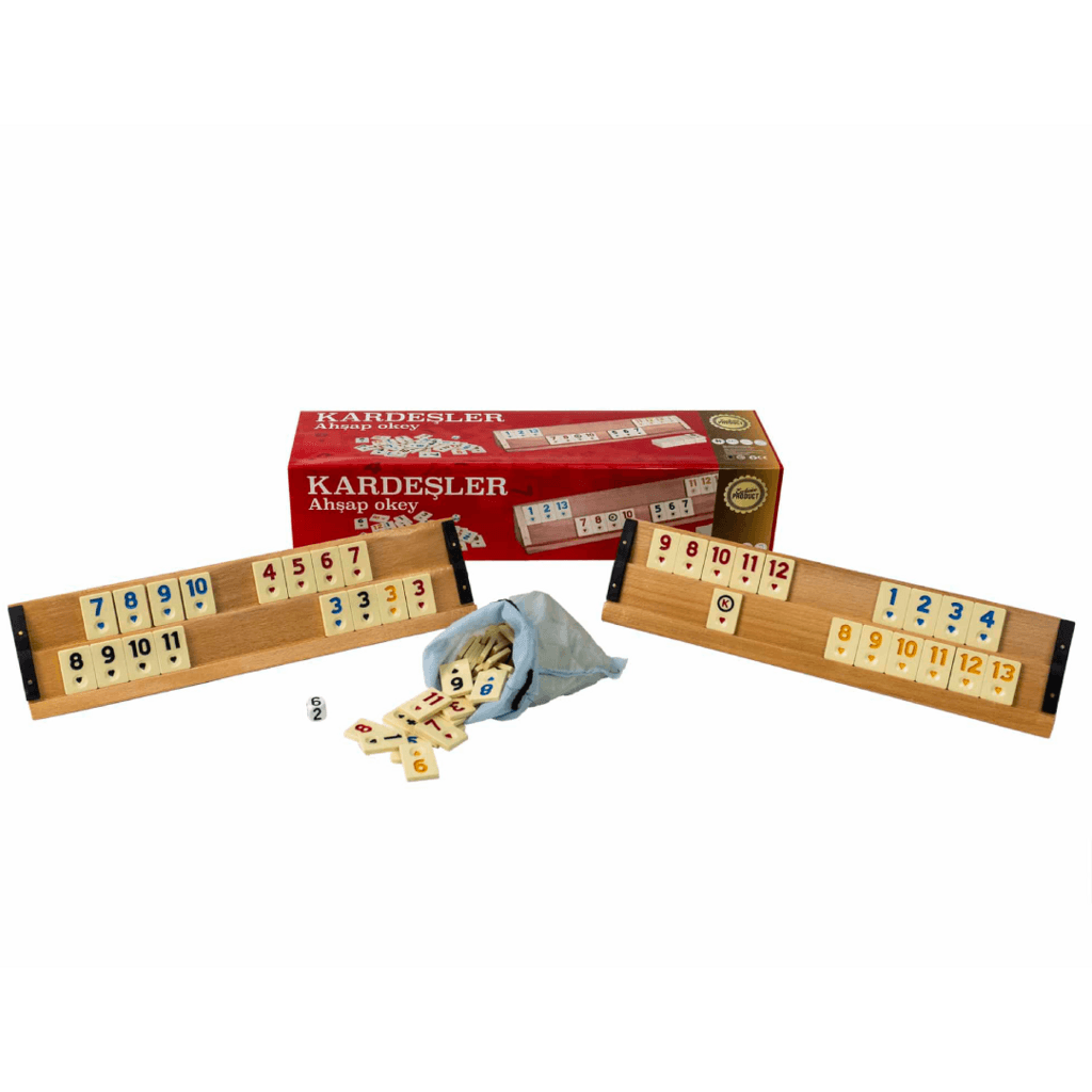 Okey Kardeshler Wood Board Set 1