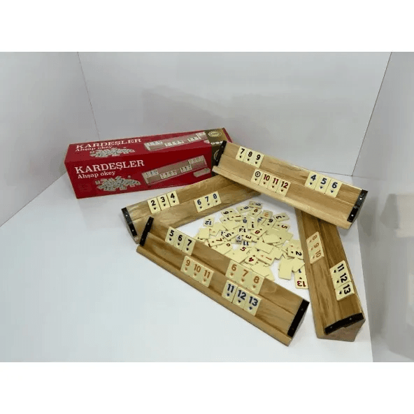 Okey Kardeshler Wood Board Set 3