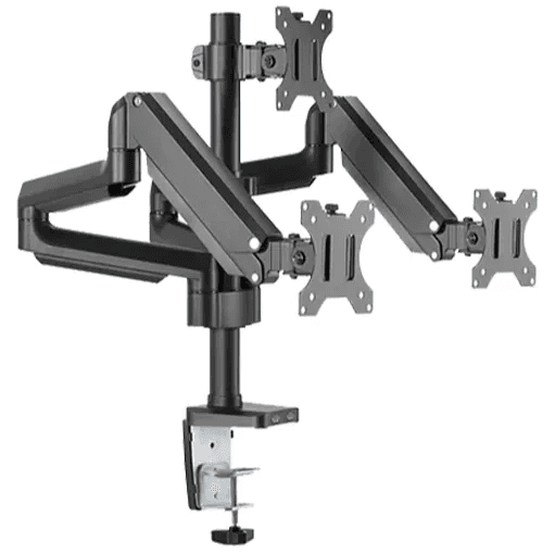 Twisted Minds Triple Monitor Aluminum Slim Mechanical Spring USB Monitor Arm TM-26-C018UP 2