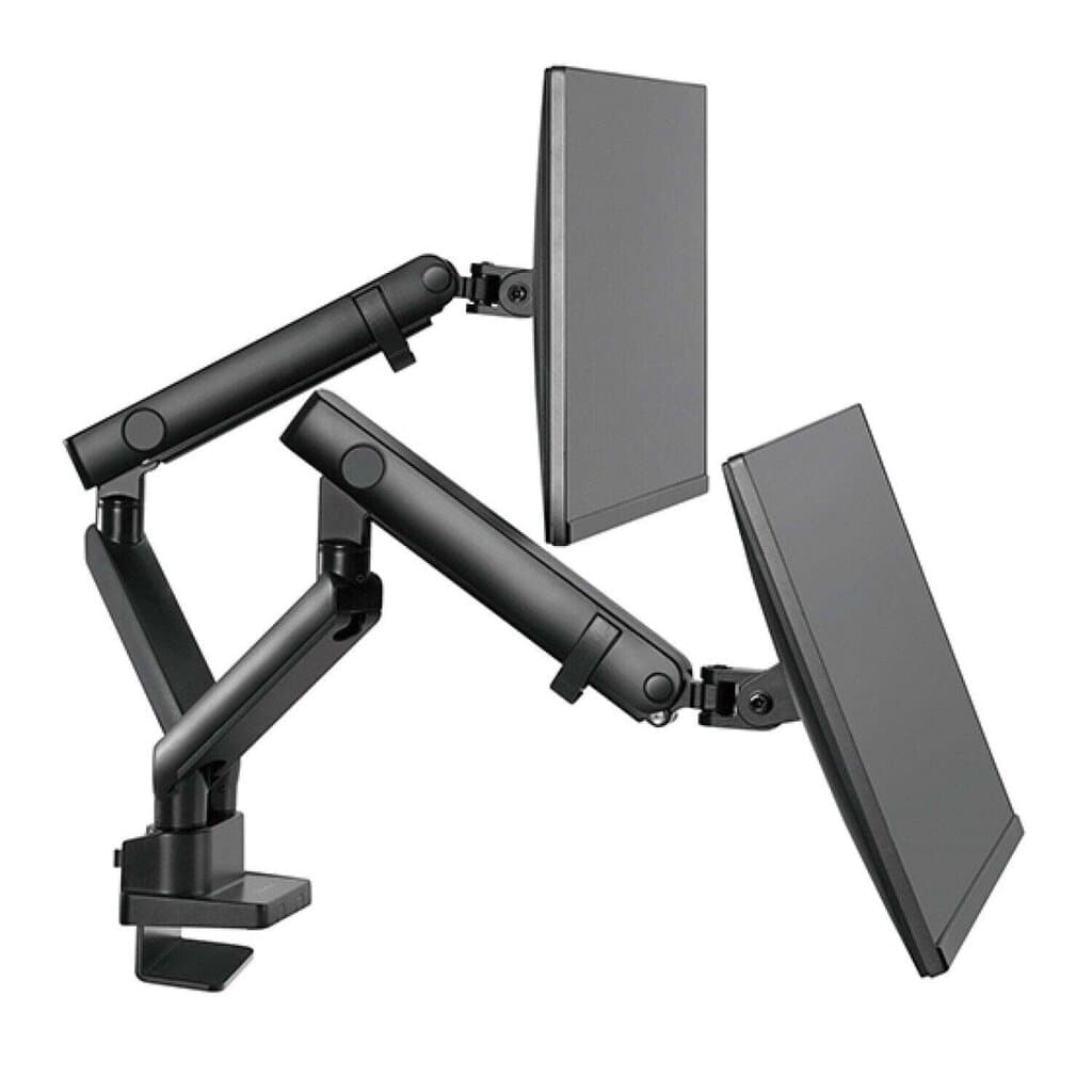 Twisted Minds TM-26-C012 Dual Monitor Aluminum Slim Mechanical Spring Arm 1