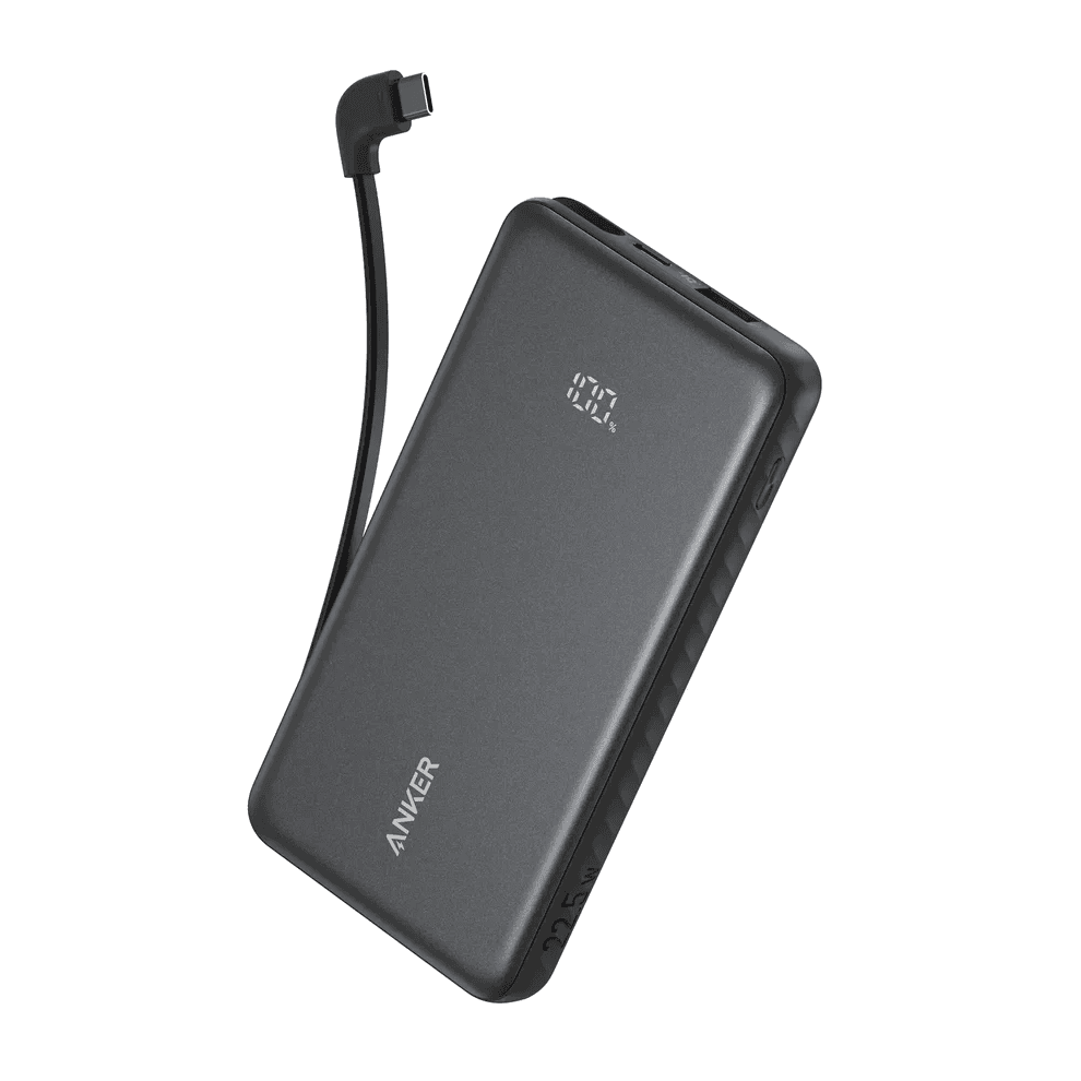 Anker Zolo Power Bank 20000mAh – 22.5W Fast Charging (Black, Type-C Cable Included) 1