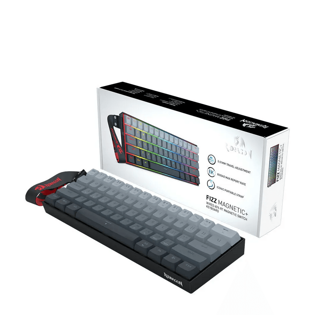 Redragon Fizz K617GGB-RGB-MP 60% Wired Magnetic Mechanical Gaming Keyboard 4