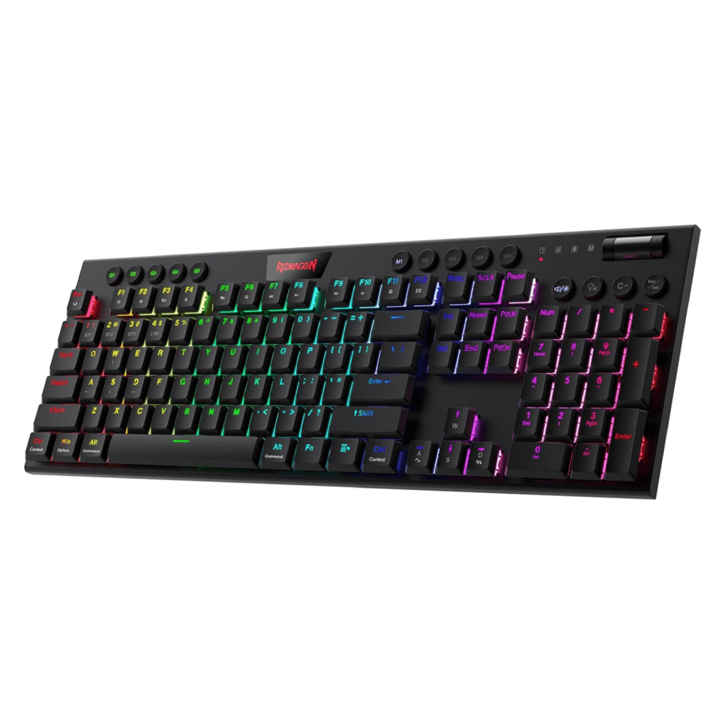 Redragon Mechanical Horus Pro Wireless Gaming Keyboard 3 modes 1