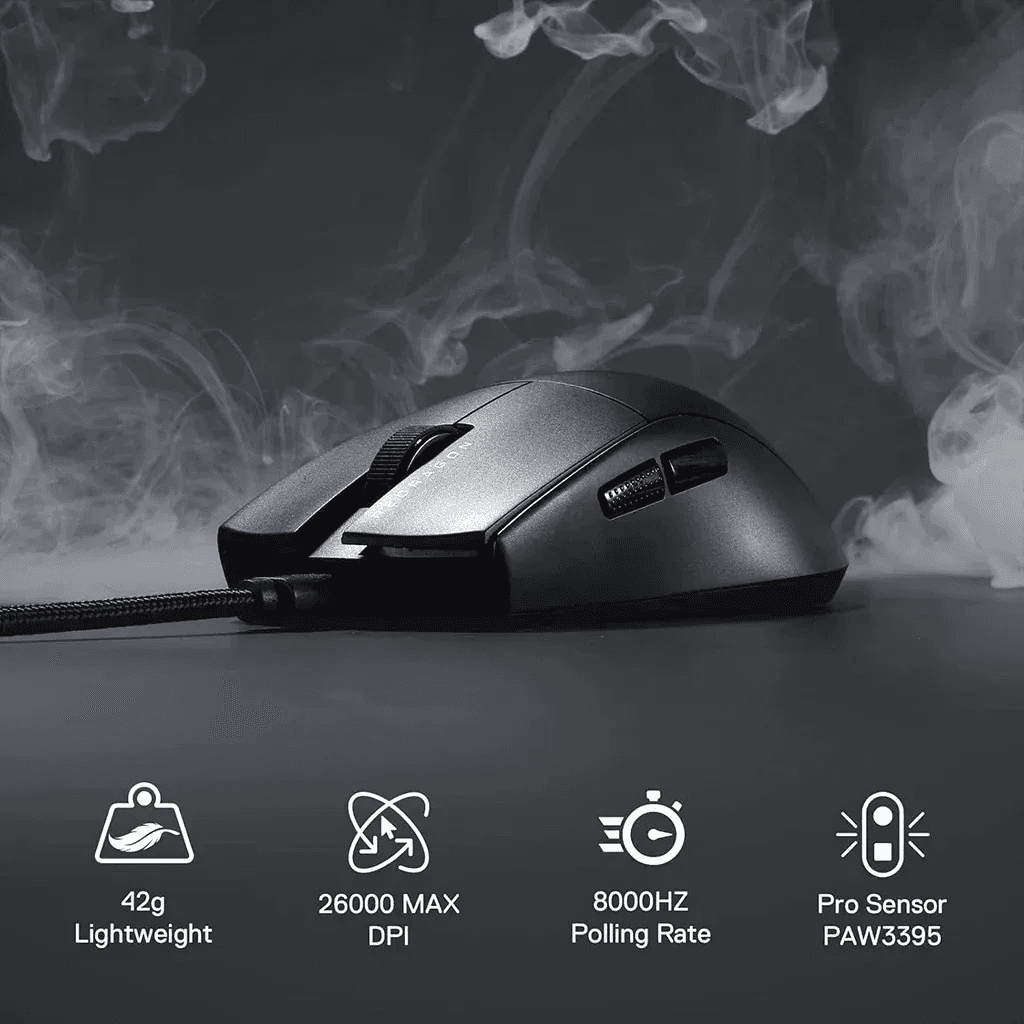 Redragon K1NG 8K M996 Wired Gaming Mouse – Black 7