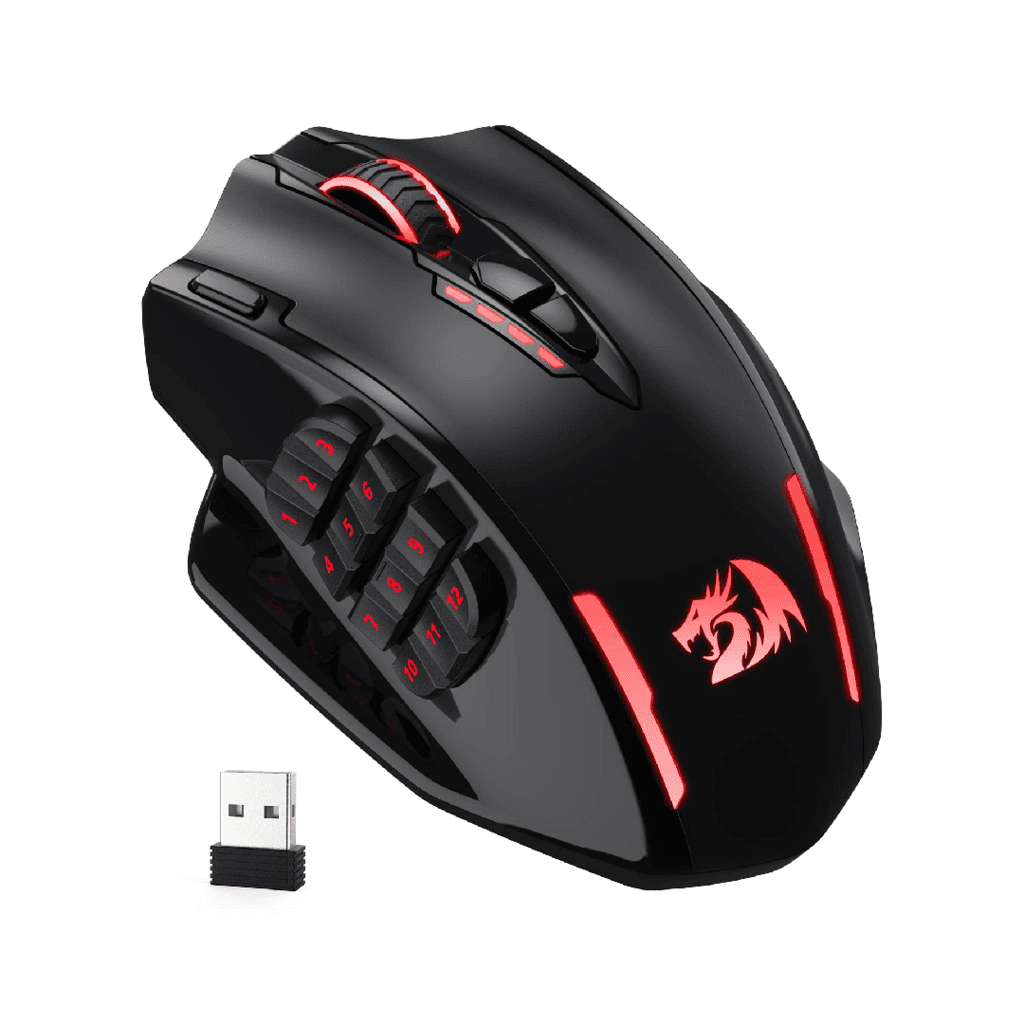 Redragon M913 Impact Elite Wireless Gaming Mouse, 16000 DPI Wired/Wireless 1