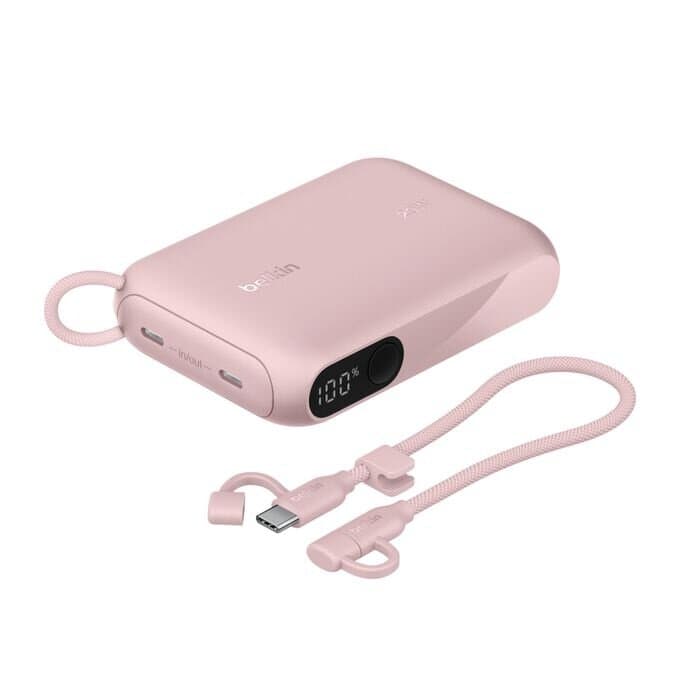 Belkin BoostCharge Power Bank 10,000mAh 20W – Pink 2