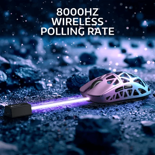 Attack Shark R2 Magnesium Alloy Wireless Gaming Mouse - Purple 6