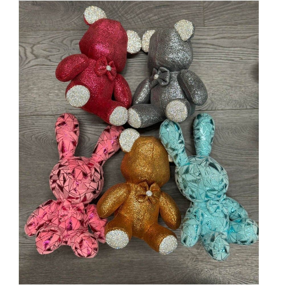 Bear Puff Toy (Pink) 1