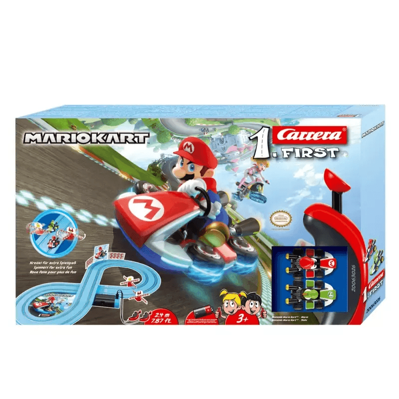 Carrera First Nintendo Mario Kart Slot Car Race Track Set 2
