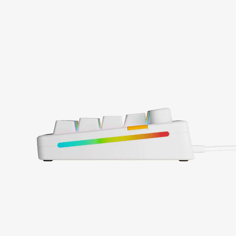 Glorious GMMK 3 65% Custom Mechanical Gaming Keyboard With Knob (White) 4