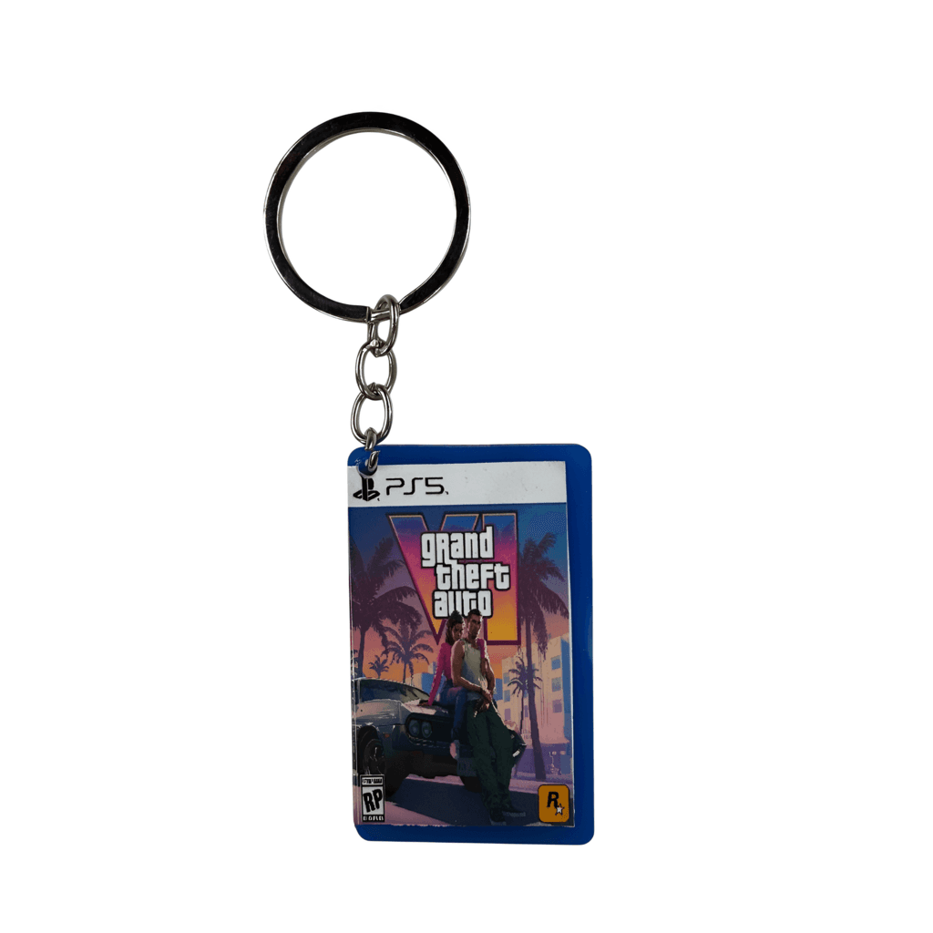 GTA VI Mini CD Keychain – PS5 Edition 1