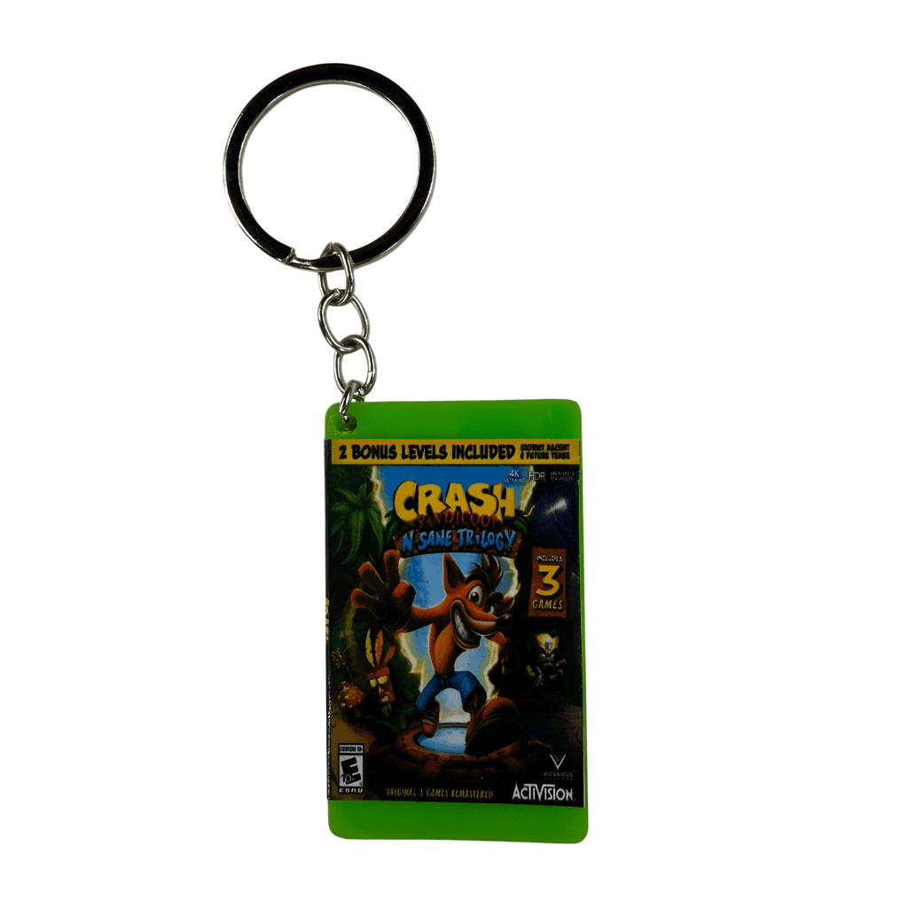 Crash Bandicoot N. Sane Trilogy Mini CD Keychain – Xbox Edition 1