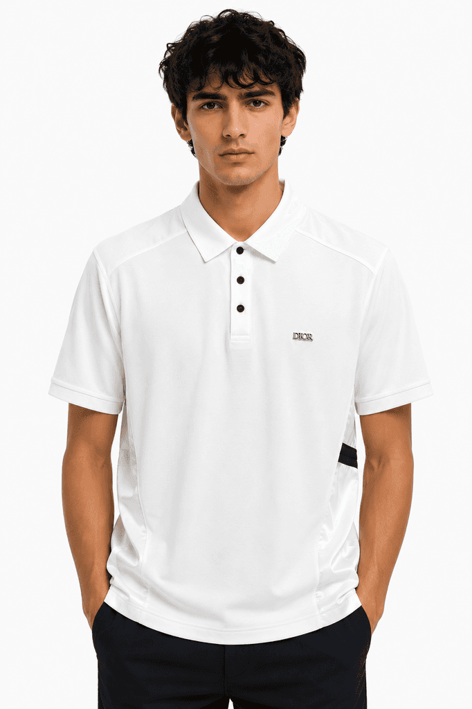 Dior Men's Premium Cotton T-Shirt - White (XL) - Luxury Master Quality Essential 1