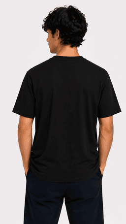 Loro Piana Men's Master Quality Cotton T-Shirt - Black (XL) — photo 2