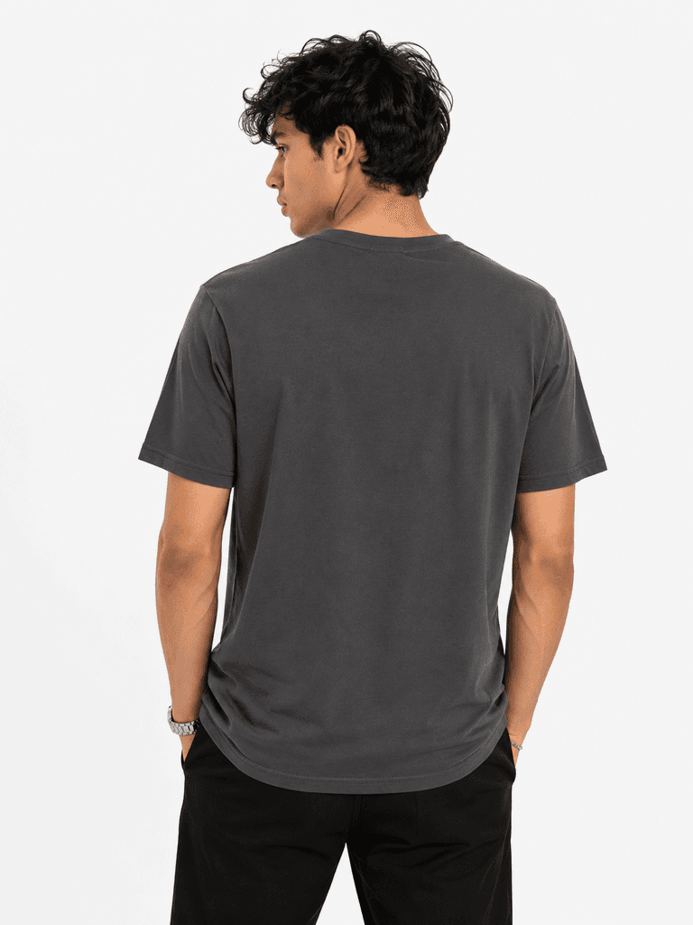 GloGlo Bogner Men's Premium Cotton T-Shirt - Dark Gray (XL) 2