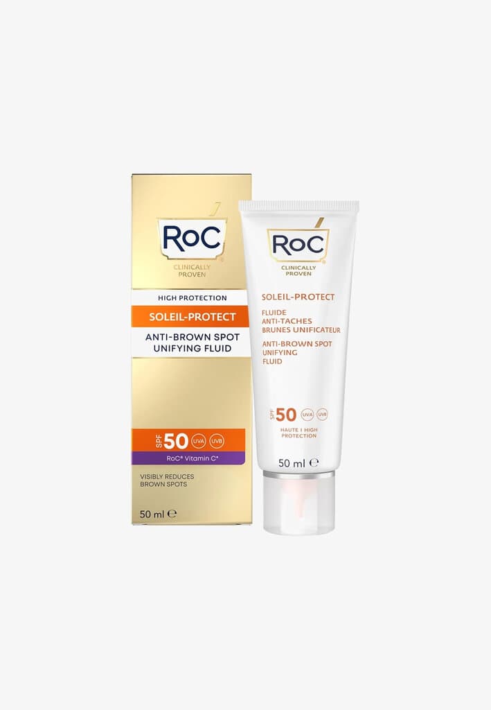 RoC Soleil Protect Anti-Brown Spot Unifying Fluid SPF 50 Sunscreen with Vitamin C - 50ml - Other 1