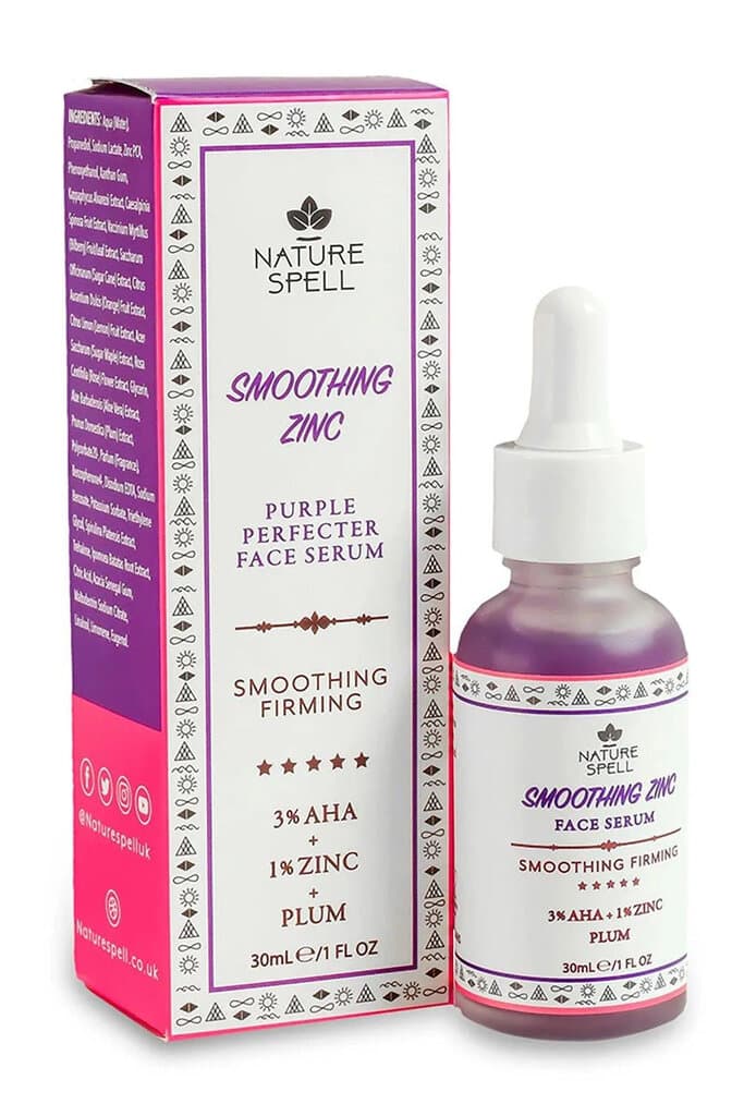 Nature Spell Smoothing Serum - 3% AHA + 1% Zinc Firming Face Serum - Other (30ml) 1