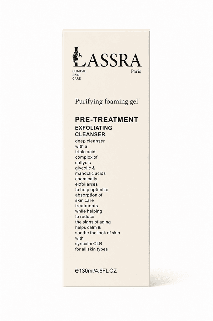 Lassra Paris Purifying Foaming Gel - Triple Acid Exfoliating Cleanser, 130ml - Other 1