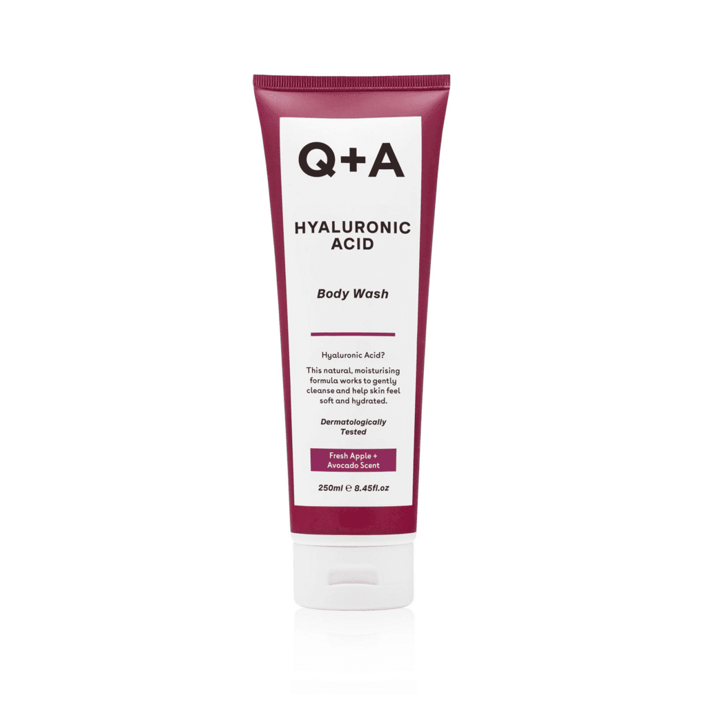 Q+A Hyaluronic Acid Hydrating Shower Gel - Revitalising Face & Body Wash, 250ml - Other 1