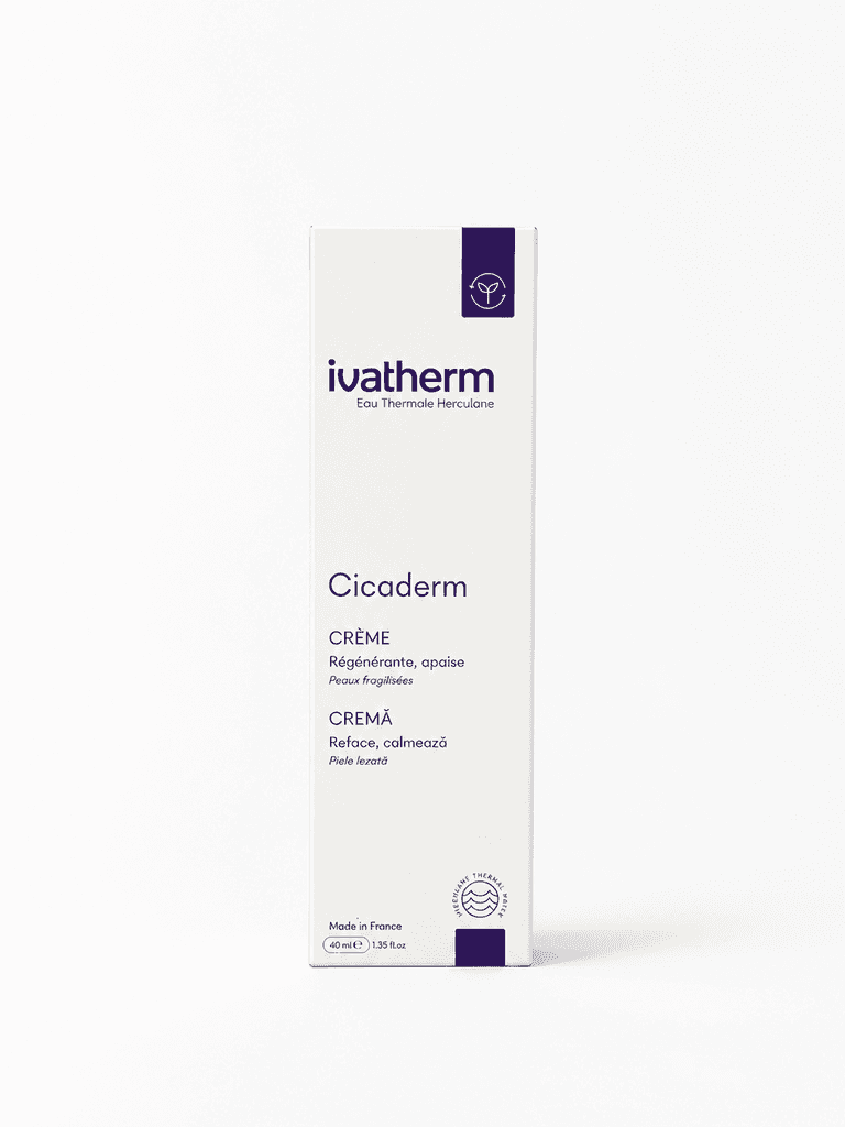 Ivatherm Cicaderm Repairing Cream for Damaged and Post-Procedural Skin, 40ml - Other 1