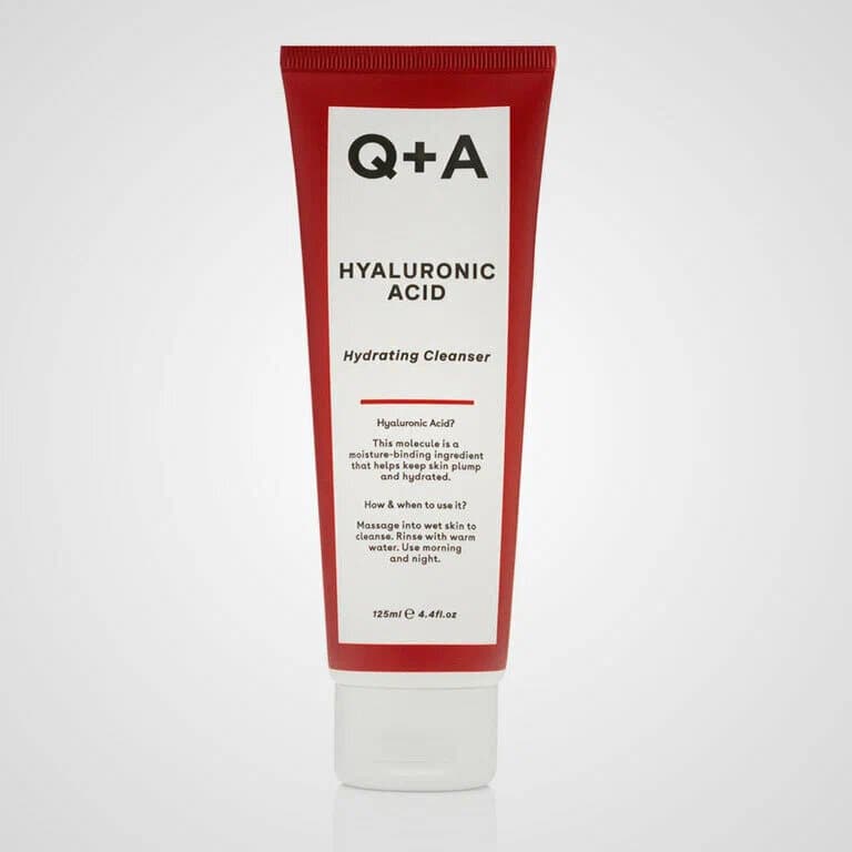 Q+A Hyaluronic Acid Hydrating Cleanser - 125ml Gentle Moisturizing Face Wash (Other) 1