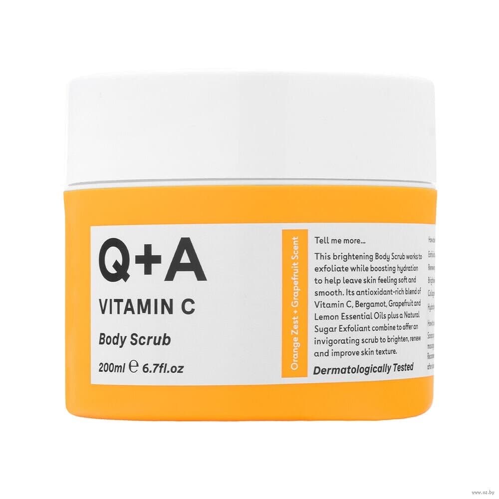 Q+A Vitamin C Body Scrub - Other (200ml) 1