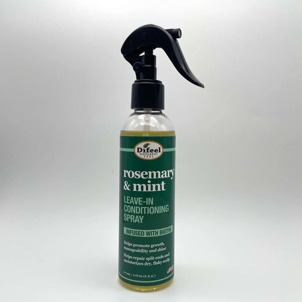 Difeel Rosemary & Mint Biotin Strengthening Leave-In Conditioning Spray - 177ml (Other) 1
