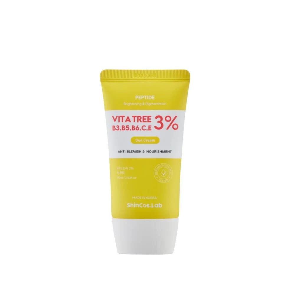 ShinCos.Lab Vita Tree 3% Sun Cream Advanced UV Protection & Anti-Aging Shield 1